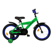 2Cycle Strijder- Kinderfiets - 16 inch - Groen - Jongensfiets -16 inch fiets