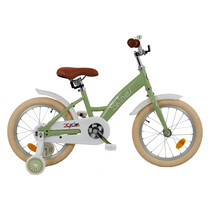 2Cycle Shine - Kinderfiets - 16 inch - Groen - Meisjesfiets - 16 inch fiets