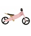 2Cycle 2 in 1 Loopfiets - Driewieler - Hout - 1 Jaar - Roze - Balance bike