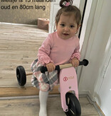 2Cycle 2Cycle 2 in 1 Loopfiets - Driewieler - Hout - 1 Jaar - Roze - Balance bike