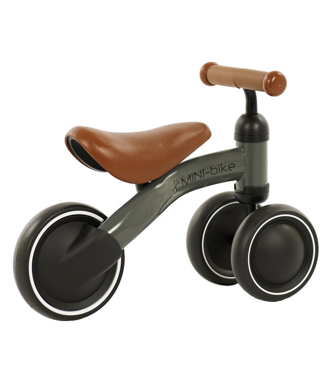 2Cycle Mini-Bike - Loopfiets - Jongens en Meisjes - 1 Jaar - Speelgoed - Grijs - Balance bike