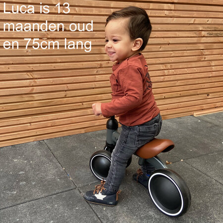 2Cycle 2Cycle Mini-Bike - Loopfiets - Jongens en Meisjes - 1 Jaar - Speelgoed - Grijs - Balance bike