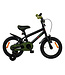 2Cycle BMX kinderfiets 14 inch (3 tot 5 jaar) voor jongens zwart-groen