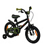 2Cycle BMX kinderfiets 14 inch (3 tot 5 jaar) voor jongens zwart-groen