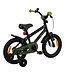 2Cycle BMX kinderfiets 14 inch (3 tot 5 jaar) voor jongens zwart-groen