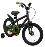 2Cycle 2Cycle BMX - Zwart-Groen - Jongensfiets 4 tot 6 jaar