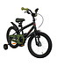 2Cycle BMX kinderfiets 16 inch (4 tot 6 jaar) voor jongens zwart-groen