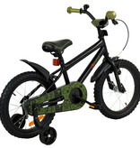 2Cycle 2Cycle BMX - Zwart-Groen - Jongensfiets 4 tot 6 jaar