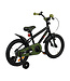 2Cycle BMX kinderfiets 16 inch (4 tot 6 jaar) voor jongens zwart-groen