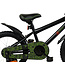 2Cycle BMX kinderfiets 16 inch (4 tot 6 jaar) voor jongens zwart-groen