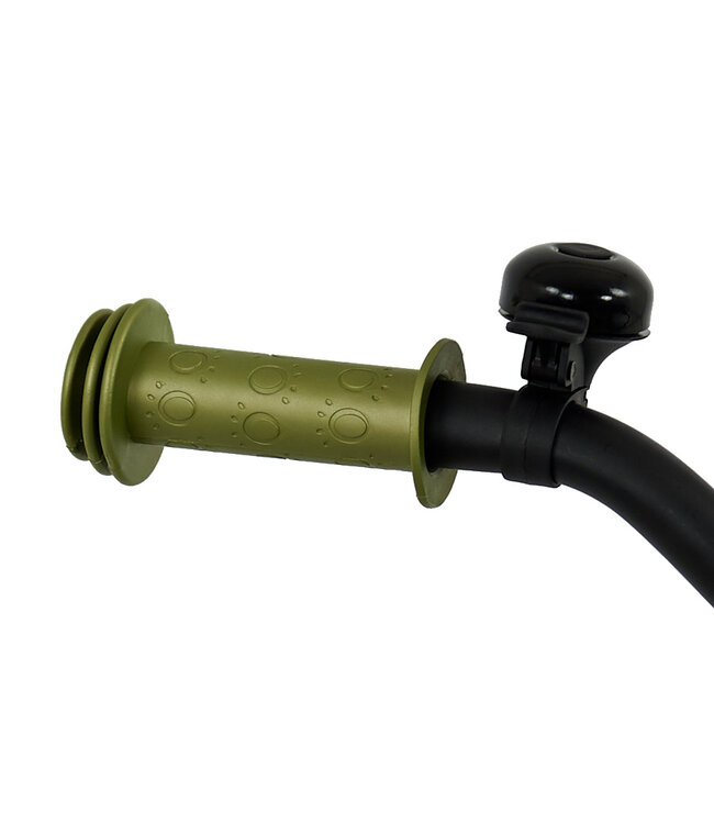 2Cycle BMX kinderfiets 14 inch (3 tot 5 jaar) voor jongens zwart-groen