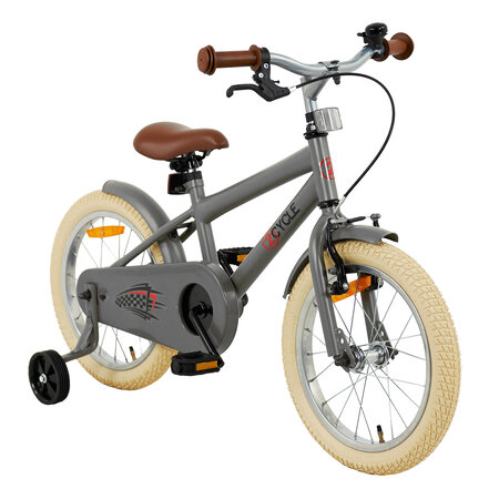 2Cycle 2Cycle BMX - Mat-Grijs - Jongensfiets 4 tot 6 jaar