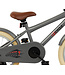 2Cycle BMX kinderfiets 16 inch (4 tot 6 jaar) voor jongens mat-grijs