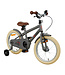 2Cycle BMX kinderfiets 16 inch (4 tot 6 jaar) voor jongens mat-grijs