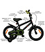 2Cycle BMX kinderfiets 14 inch (3 tot 5 jaar) voor jongens zwart-groen