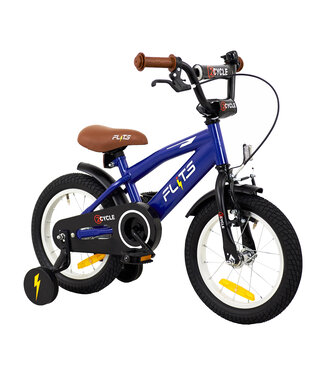 2Cycle 2Cycle Flits kinderfiets 14 inch (3 tot 5 jaar) voor jongens blauw