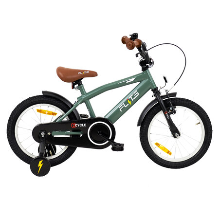 2Cycle 2Cycle Flits - Groen - Jongensfiets 4 tot 6 jaar