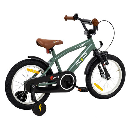 2Cycle 2Cycle Flits - Groen - Jongensfiets 4 tot 6 jaar