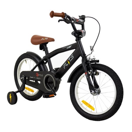 2Cycle 2Cycle Flits - Zwart - Jongensfiets 4 tot 6 jaar