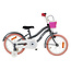 2Cycle 2Cycle Pretty - Grijs-Roze - Meisjesfiets 3 tot 5 jaar