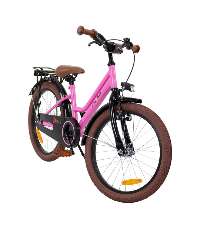 2Cycle Flits kinderfiets 20 inch (6 tot 8 jaar) voor meisjes roze