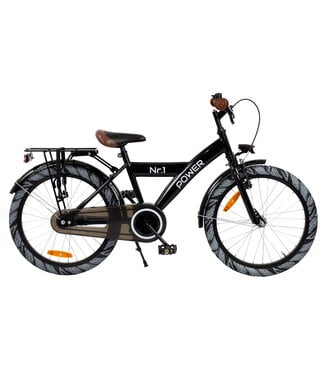 2Cycle 2Cycle Power kinderfiets 20 inch (6 tot 8 jaar) voor jongens zwart
