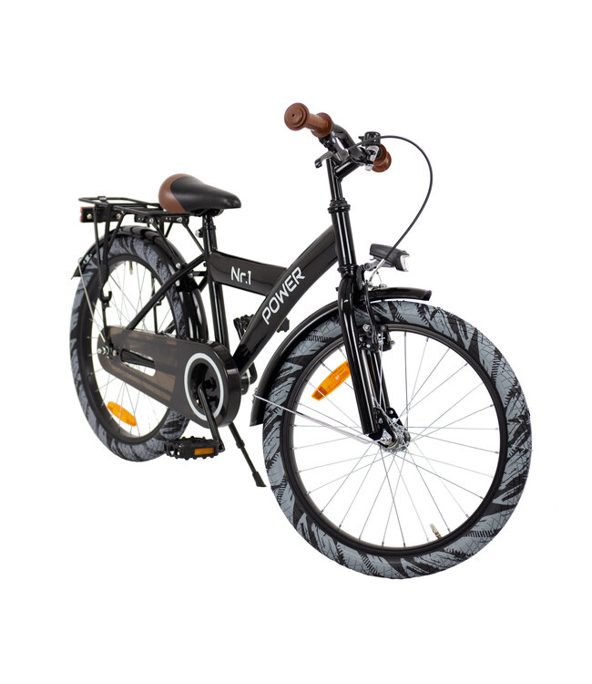 2Cycle Power kinderfiets 20 inch (6 tot 8 jaar) voor jongens zwart