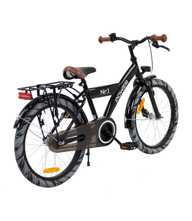 2Cycle Power kinderfiets 20 inch (6 tot 8 jaar) voor jongens zwart