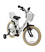 2Cycle Cat kinderfiets 16 inch (4 tot 6 jaar) voor meisjes zwart-wit