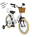 2Cycle Cat kinderfiets 16 inch (4 tot 6 jaar) voor meisjes zwart-wit
