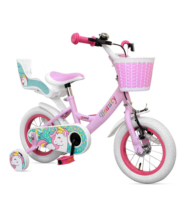 2Cycle Beauty - 12 inch - Kinderfiets 2-4 Jaar