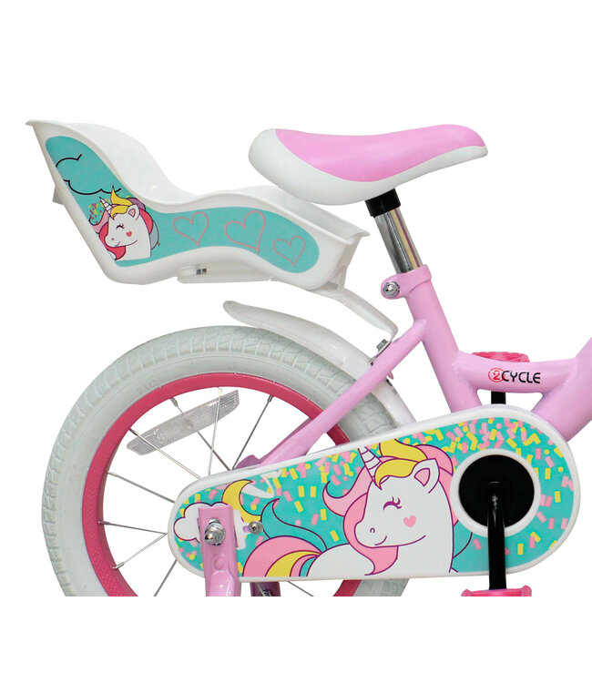 2Cycle Beauty - 14 inch - Kinderfiets 3-5 Jaar
