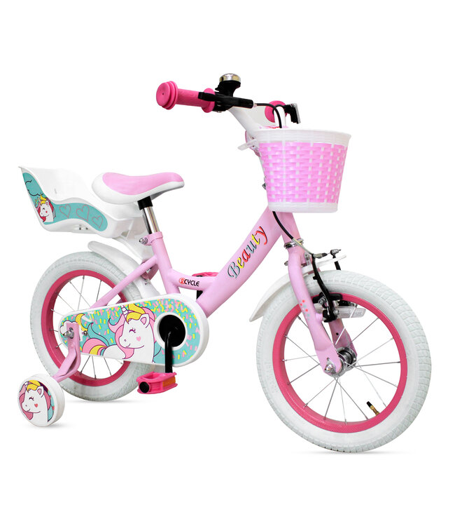 2Cycle Beauty - 14 inch - Kinderfiets 3-5 Jaar