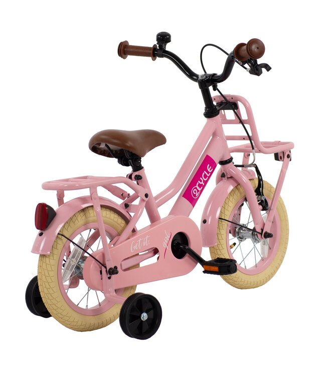 2Cycle Get It Girl - 12 inch - Kinderfiets - Roze