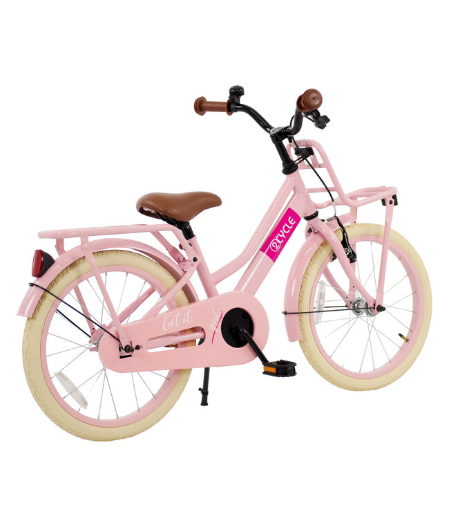 2Cycle Get It Girl - 18 inch - Kinderfiets - Roze