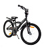 2Cycle Biker kinderfiets 20 inch (6 tot 8 jaar) voor jongens zwart