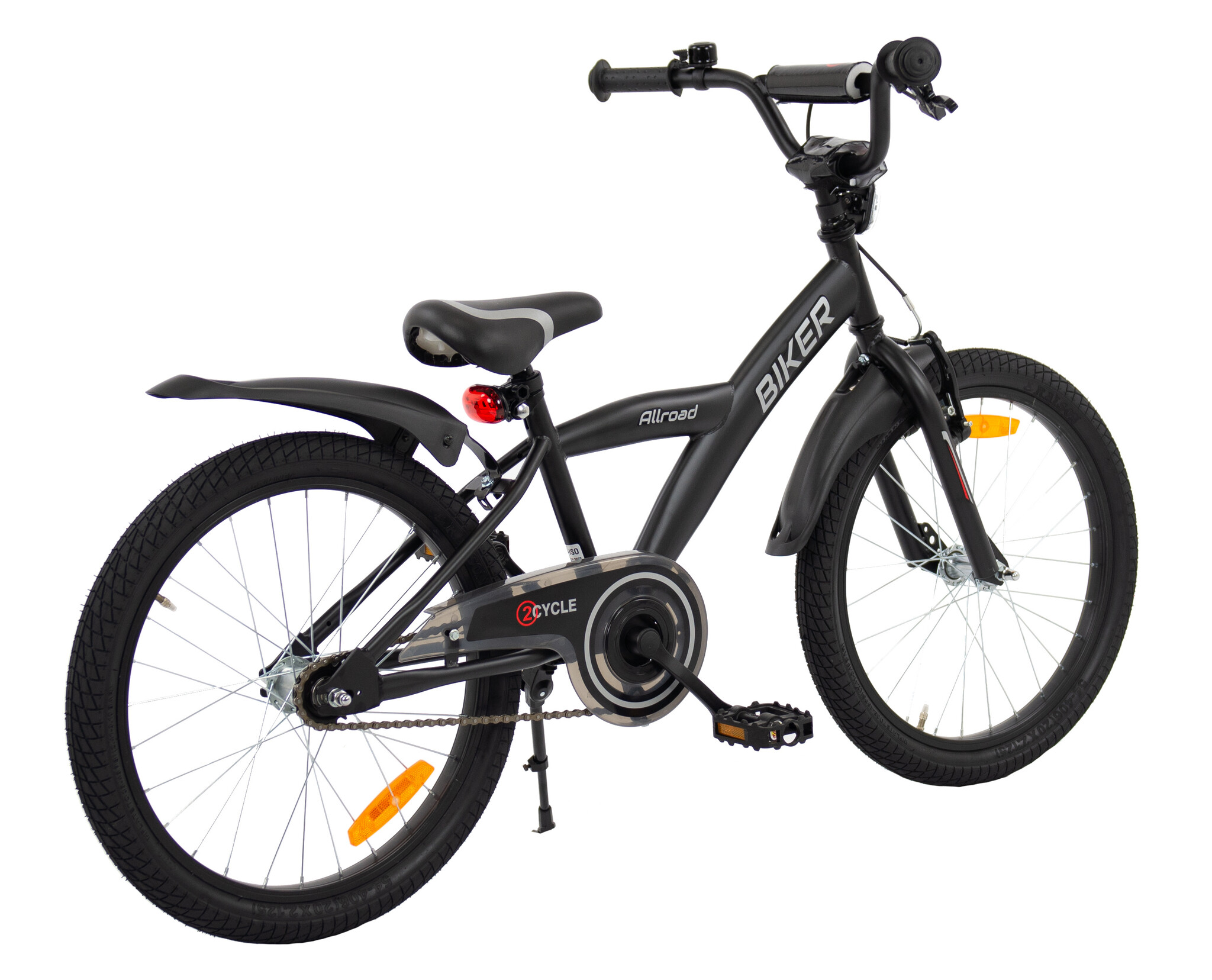 RULLY Dinosaur Kinderfiets voor jongens van 2 - 7 jaar, 12, 14, 16 inch