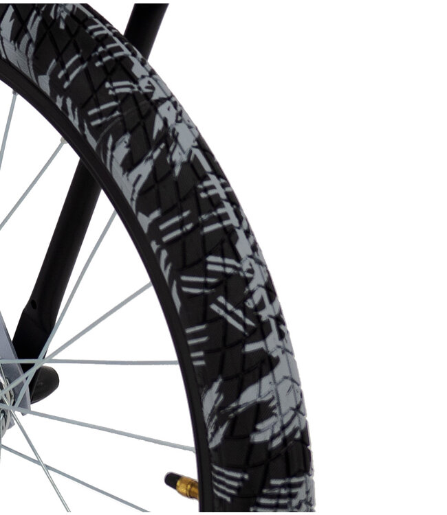 2Cycle Cargo kinderfiets 20 inch (6 tot 8 jaar) voor jongens grijs