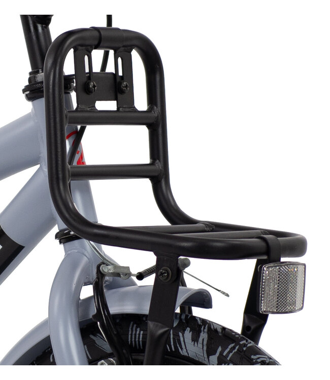 2Cycle Cargo kinderfiets 20 inch (6 tot 8 jaar) voor jongens grijs