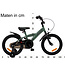2Cycle Biker - 16 inch - Kinderfiets - Groen