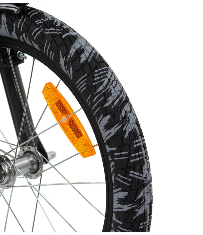 2Cycle Power kinderfiets 18 inch (5 tot 7 jaar) voor jongens antraciet