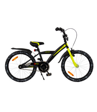 2Cycle 2Cycle Biker kinderfiets 20 inch (6 tot 8 jaar) voor jongens geel