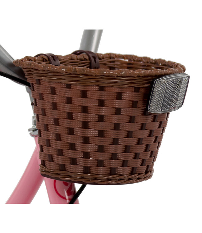 2Cycle Hearts kinderfiets 12 inch (2 tot 4 jaar) voor meisjes roze