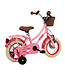 2Cycle Hearts kinderfiets 12 inch (2 tot 4 jaar) voor meisjes roze