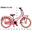 2Cycle Hearts - 18 inch - Kinderfiets - Roze