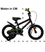 2Cycle BMX - Zwart-Groen - Jongensfiets 3 tot 5 jaar - 2e