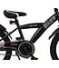 2Cycle Biker kinderfiets 18 inch (5 tot 7 jaar) voor jongens zwart