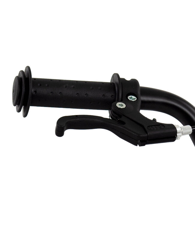 2Cycle Biker kinderfiets 18 inch (5 tot 7 jaar) voor jongens zwart