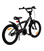 2Cycle Biker kinderfiets 18 inch (5 tot 7 jaar) voor jongens zwart