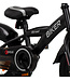 2Cycle Biker kinderfiets 12 inch (2 tot 4 jaar) voor jongens zwart